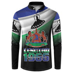 Lesotho 1966 Button Sweatshirt Happy Independence Day
