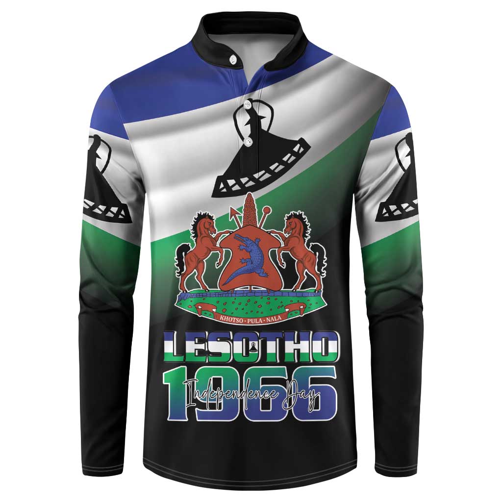 Lesotho 1966 Button Sweatshirt Happy Independence Day
