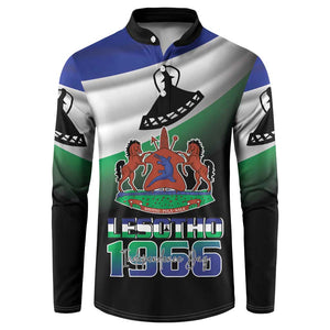 Lesotho 1966 Button Sweatshirt Happy Independence Day