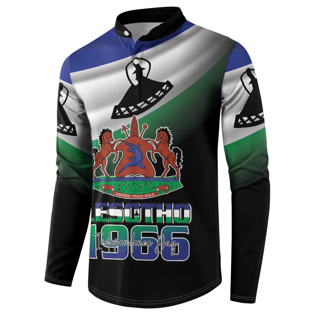 Lesotho 1966 Button Sweatshirt Happy Independence Day