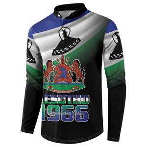 Lesotho 1966 Button Sweatshirt Happy Independence Day