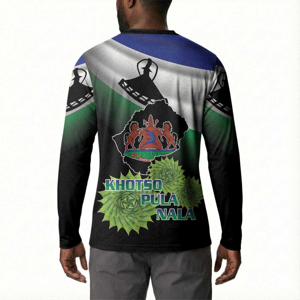 Lesotho 1966 Button Sweatshirt Happy Independence Day