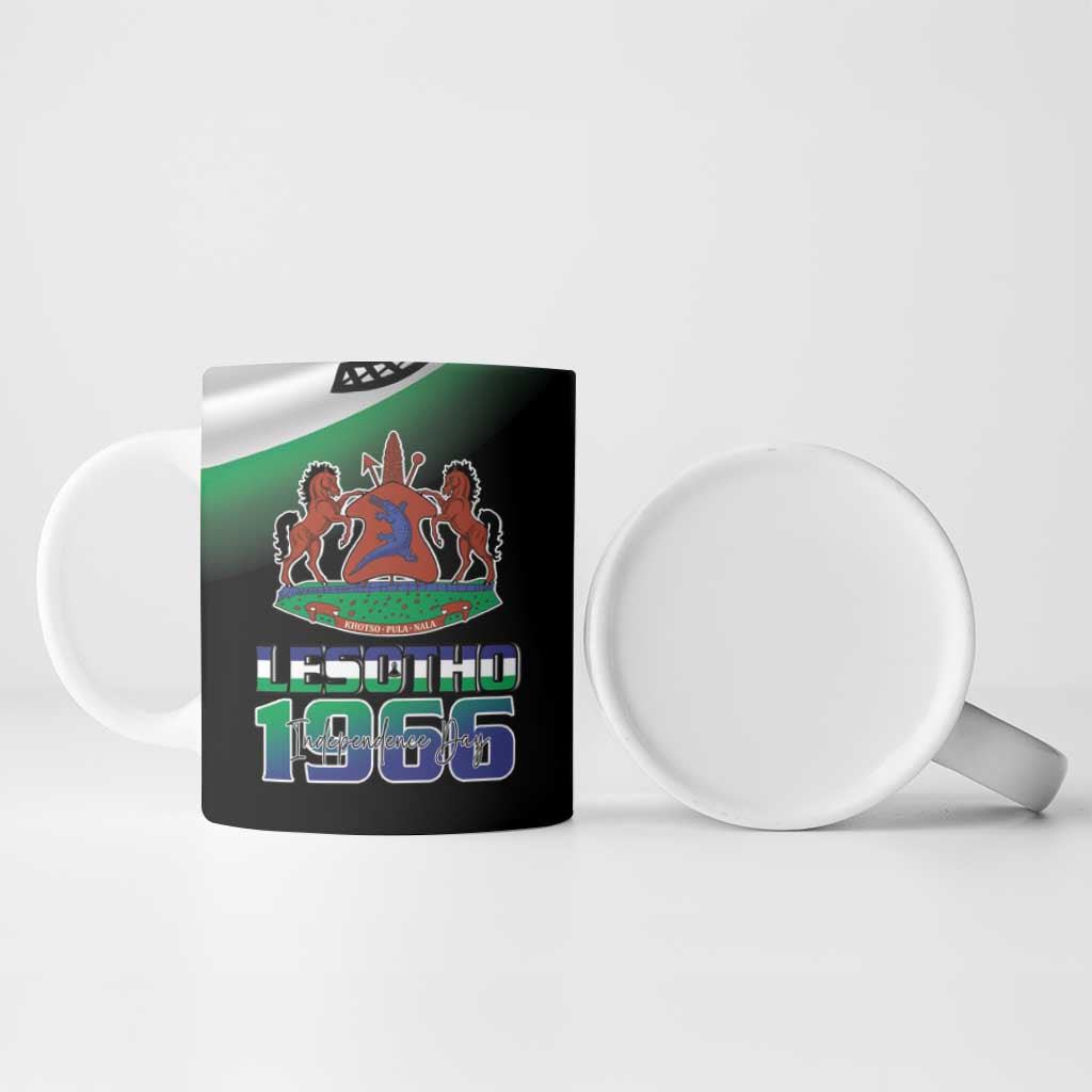 Lesotho 1966 Ceramic Mug Happy Independence Day