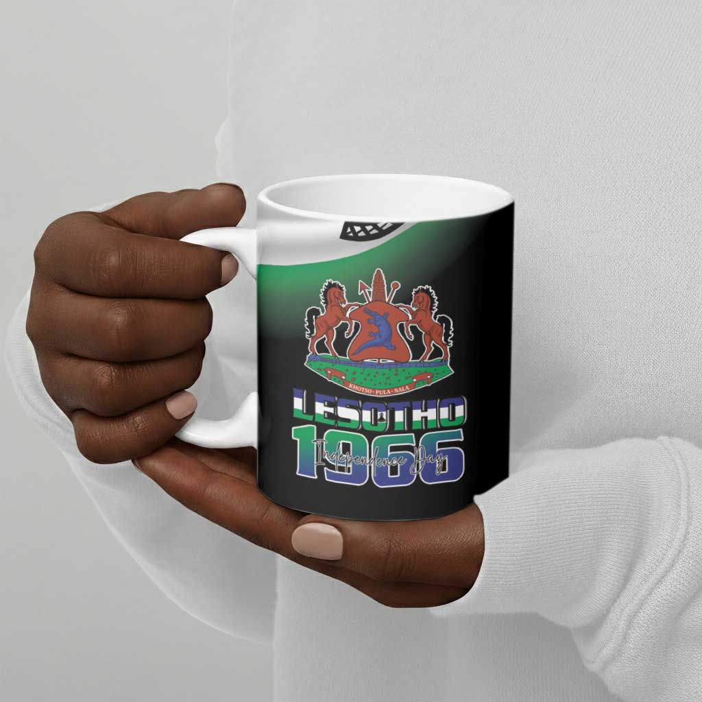 Lesotho 1966 Ceramic Mug Happy Independence Day