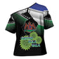 Lesotho 1966 Cross Shoulder Shirt Happy Independence Day