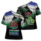Lesotho 1966 Cross Shoulder Shirt Happy Independence Day
