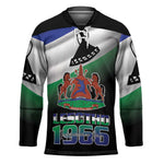 Lesotho 1966 Hockey Jersey Happy Independence Day