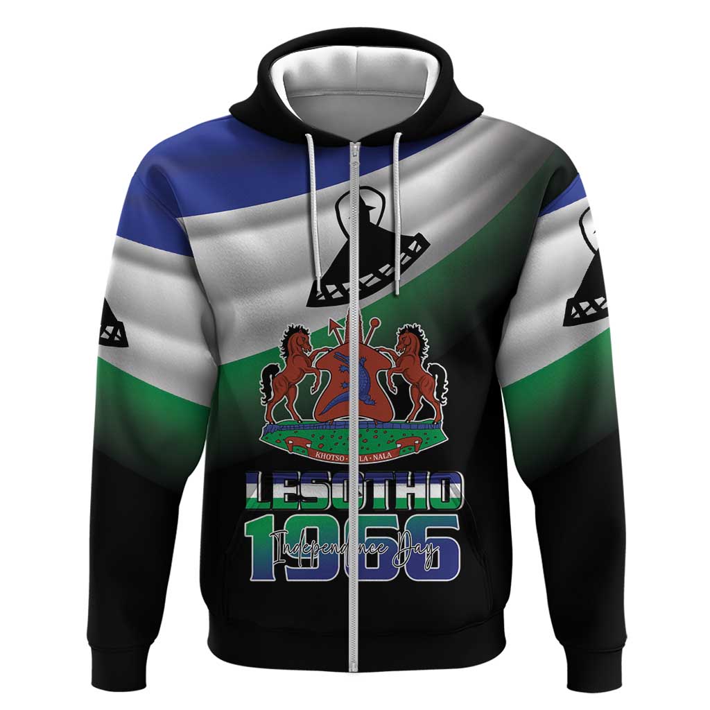 Happy Lesotho Independence Day Hoodie Khotso Pula Nala - African Pride