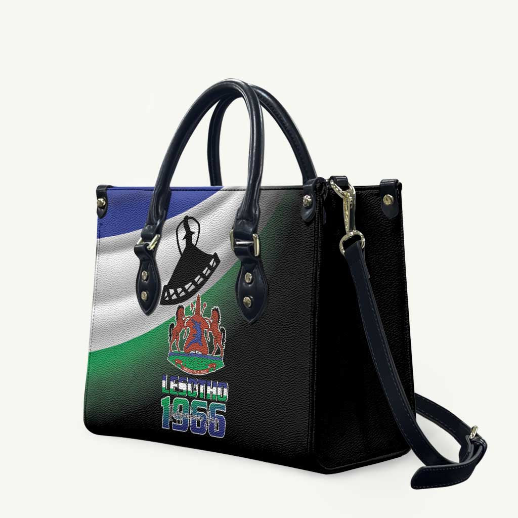 Lesotho 1966 Leather Bag Happy Independence Day