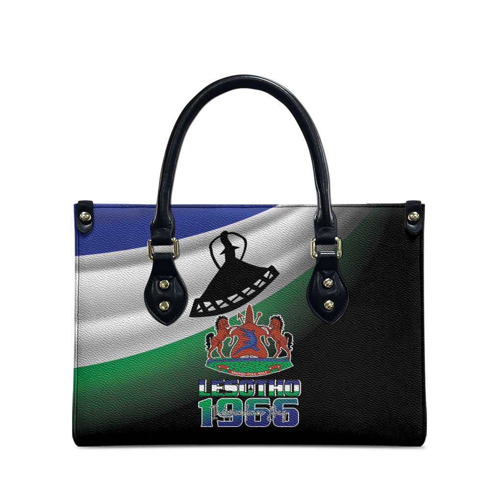 Lesotho 1966 Leather Bag Happy Independence Day