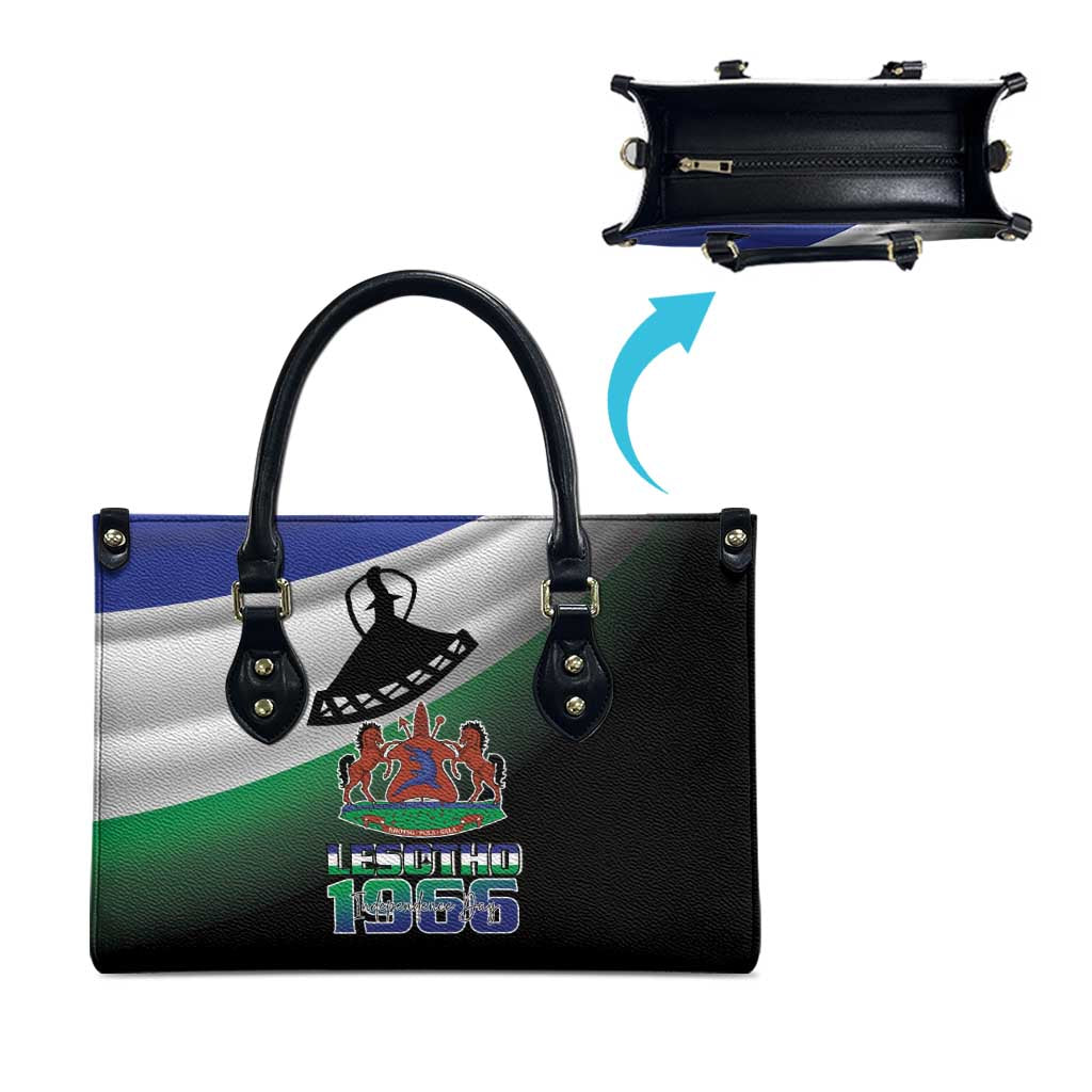 Lesotho 1966 Leather Bag Happy Independence Day