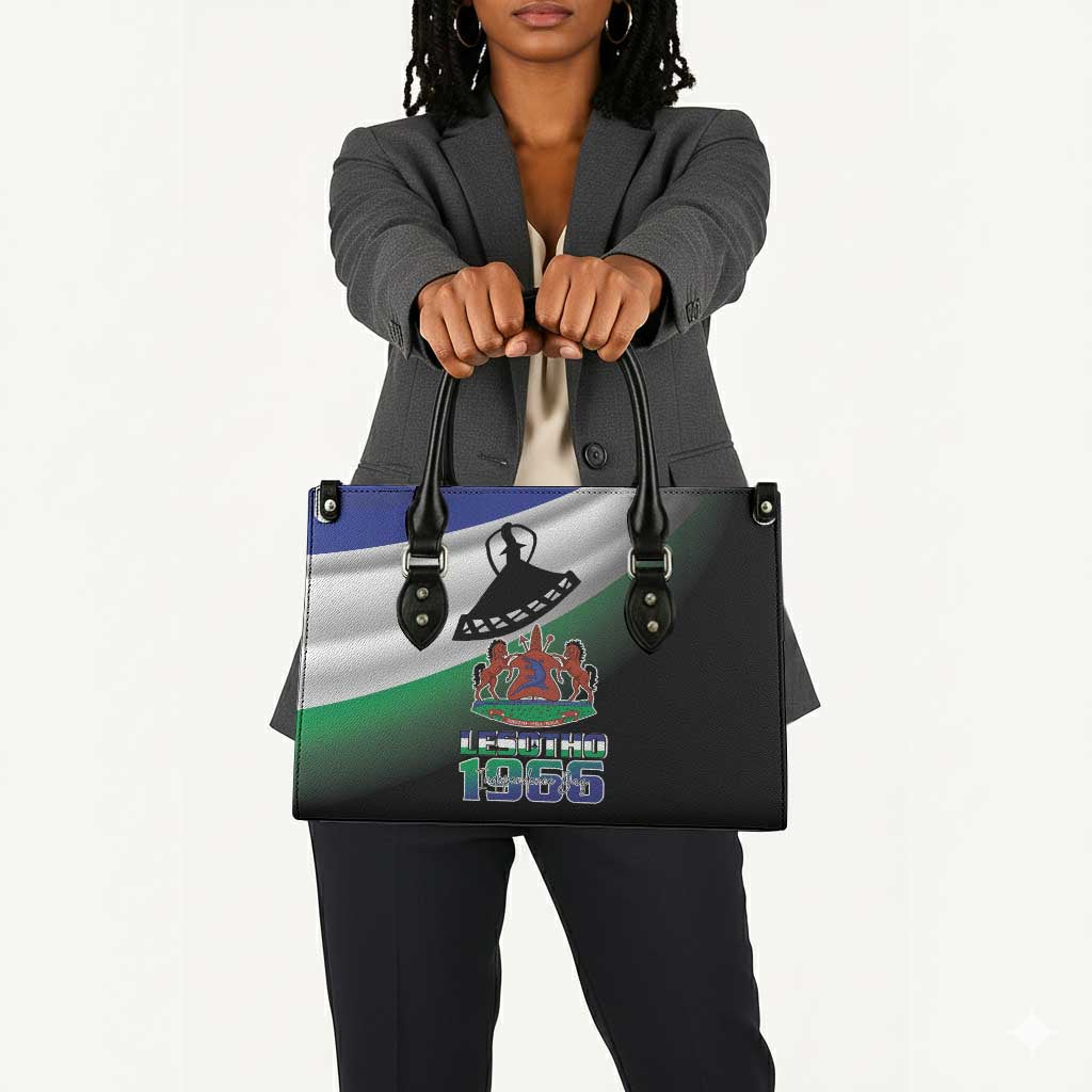 Lesotho 1966 Leather Bag Happy Independence Day