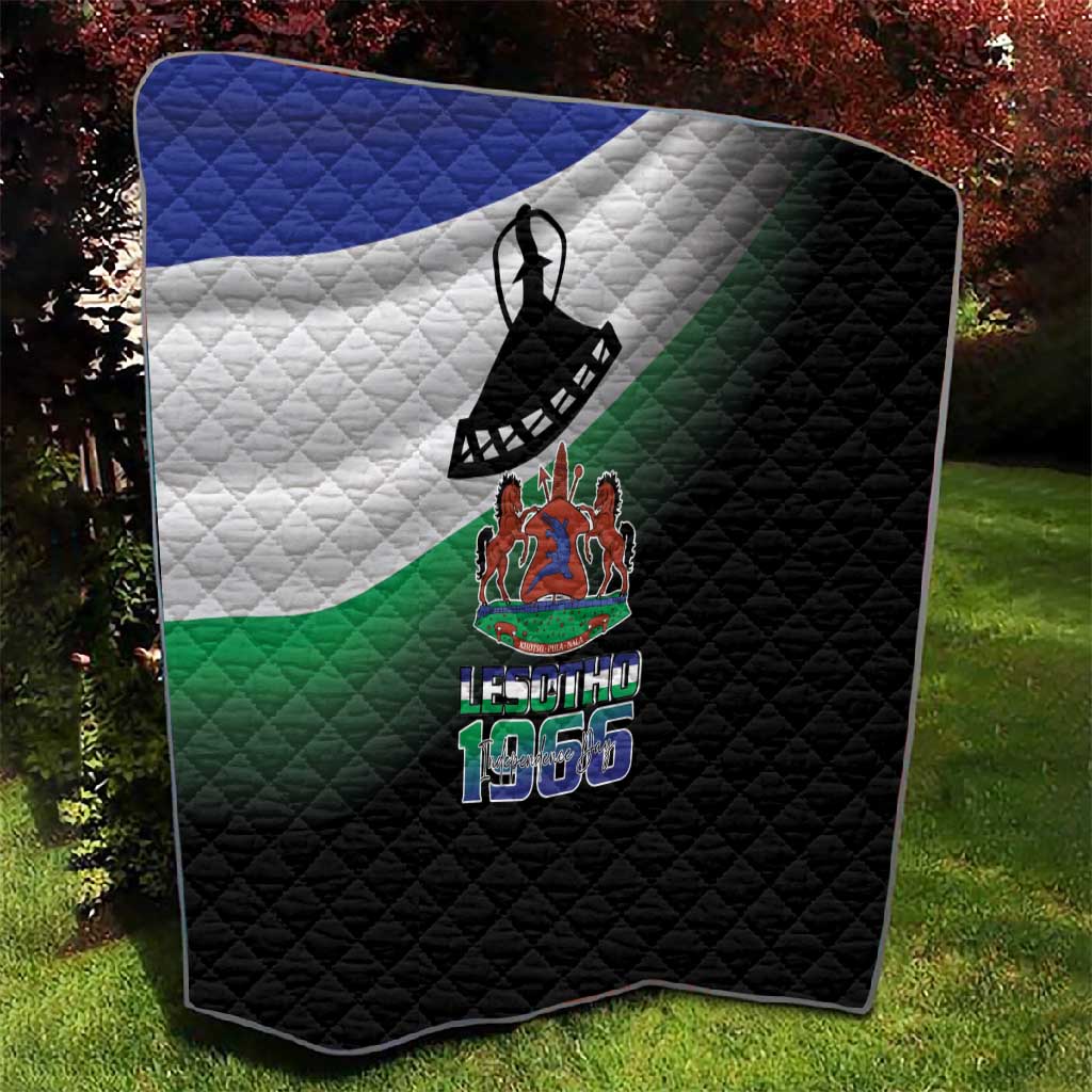 Happy Lesotho Independence Day Quilt Khotso Pula Nala - African Pride