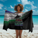 Happy Lesotho Independence Day Sarong Khotso Pula Nala - African Pride