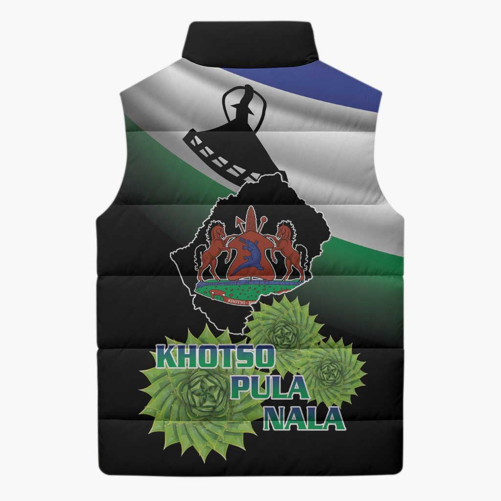 Lesotho 1966 Sleeveless Puffer Jacket Happy Independence Day