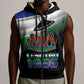 Happy Lesotho Independence Day Sleeveless Zip Hoodie Khotso Pula Nala - African Pride