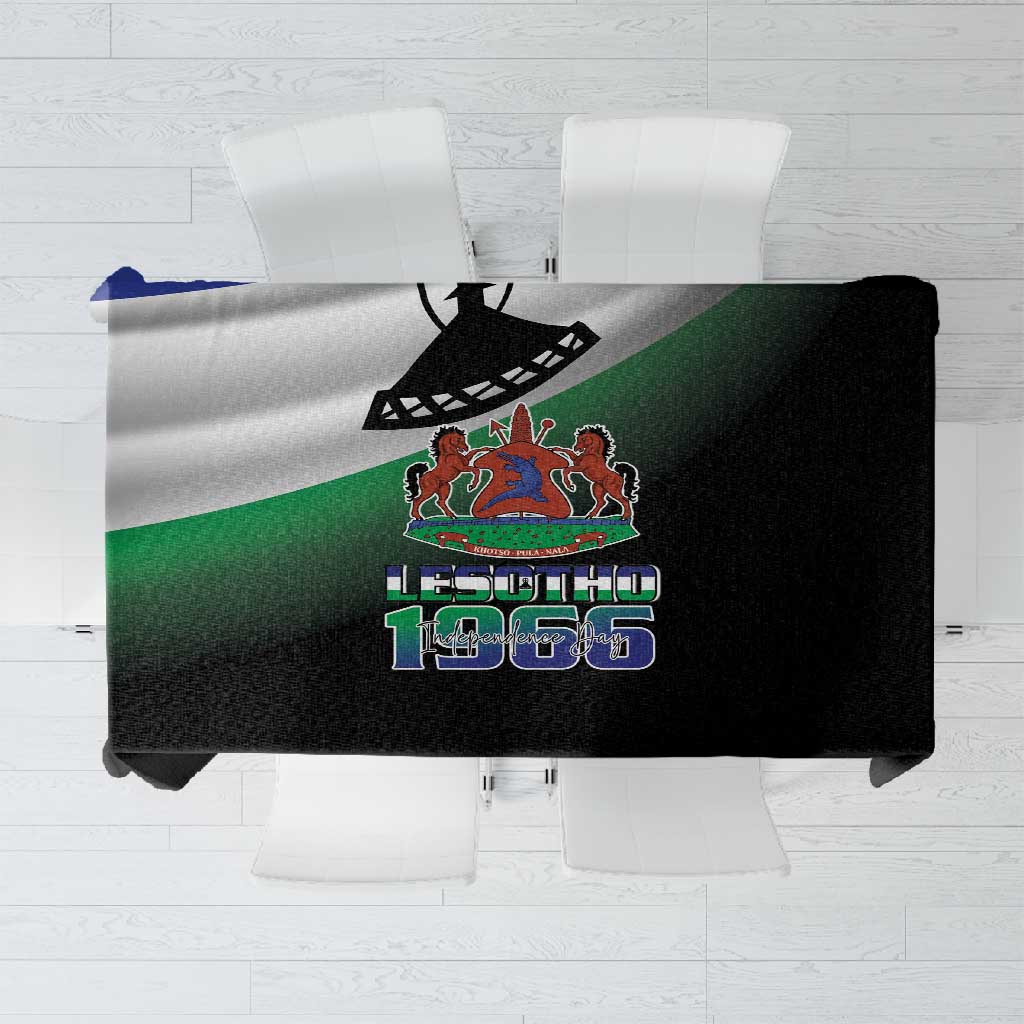 Happy Lesotho Independence Day Tablecloth Khotso Pula Nala - African Pride