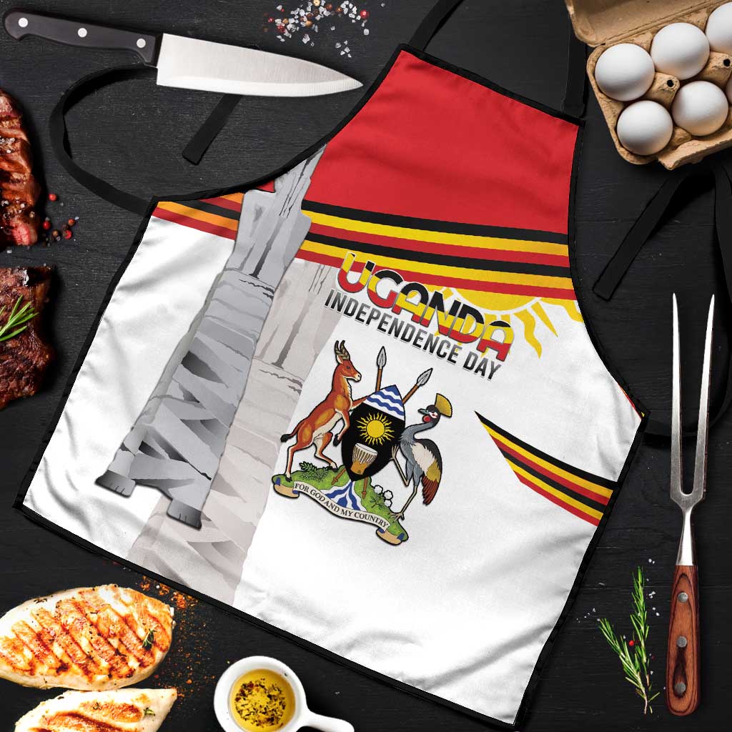 Uganda Independence Day Apron Independence Monument - Coat Of Arms