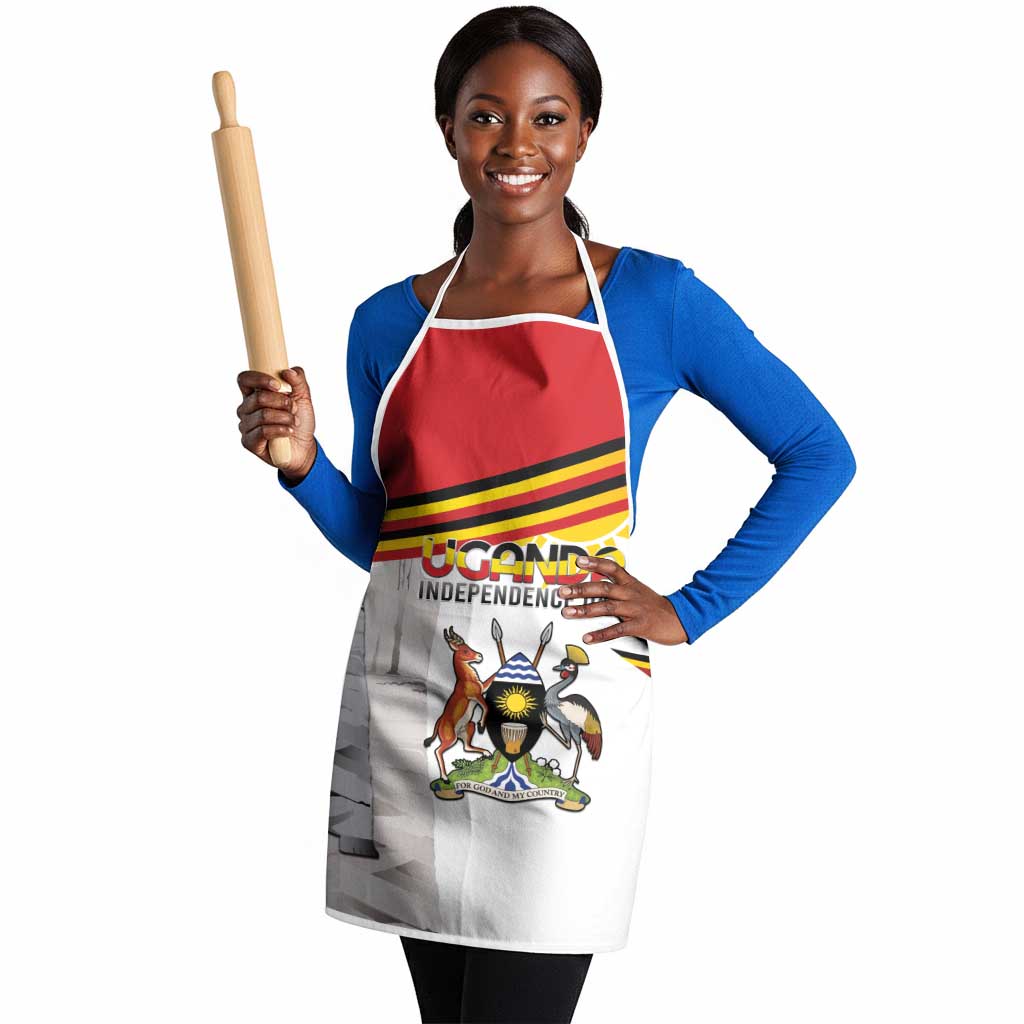 Uganda Independence Day Apron Independence Monument - Coat Of Arms
