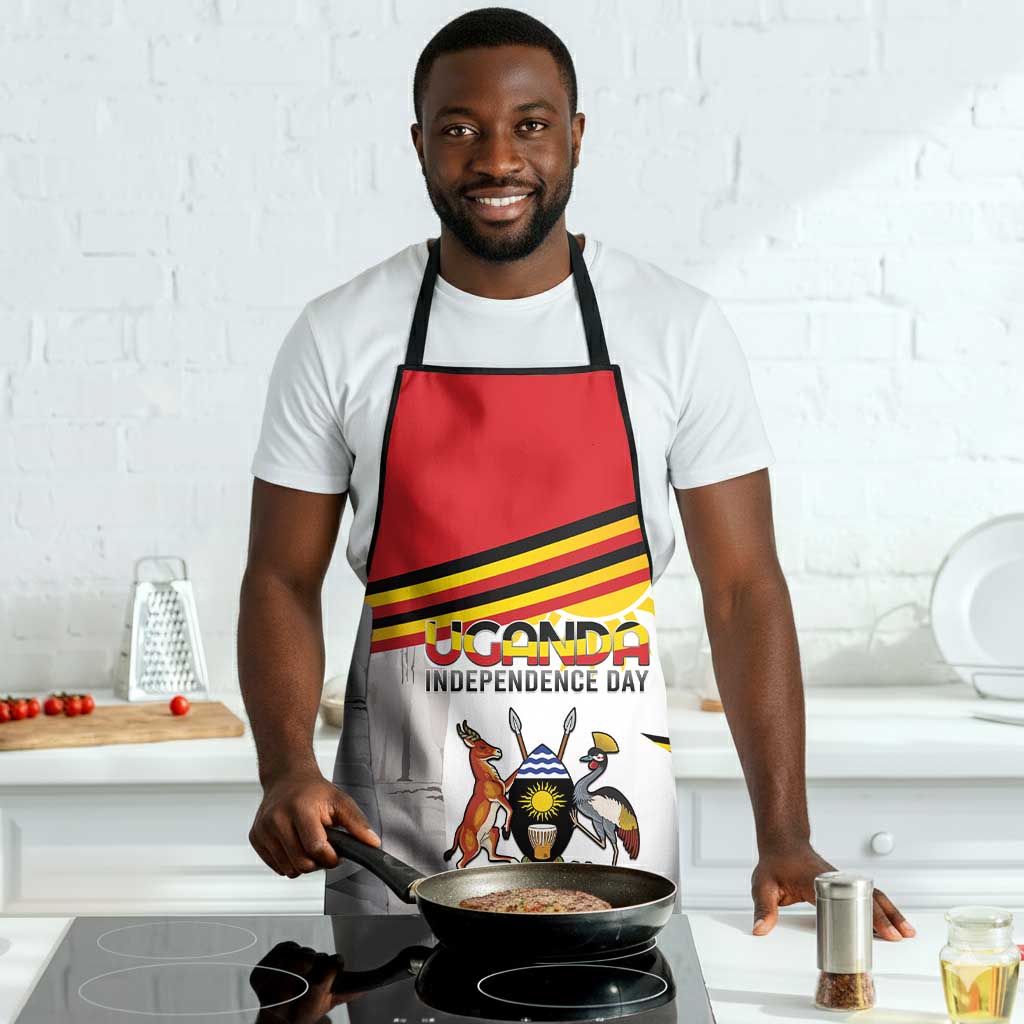Uganda Independence Day Apron Independence Monument - Coat Of Arms