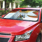 Uganda Independence Day Auto Sun Shade Independence Monument - Coat Of Arms