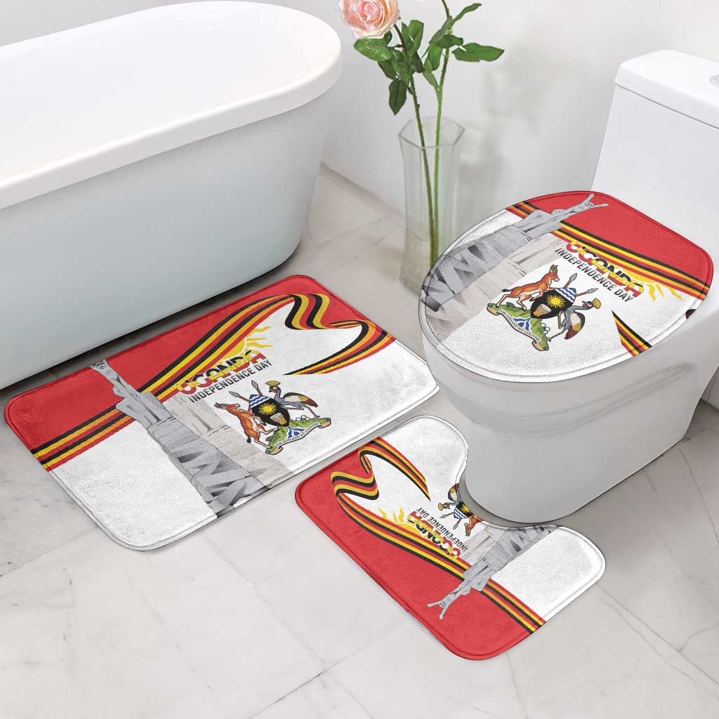 Uganda Independence Day Bathroom Set Independence Monument - Coat Of Arms