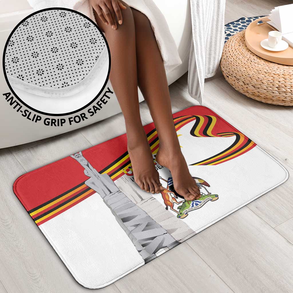 Uganda Independence Day Bathroom Set Independence Monument - Coat Of Arms