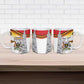 Personalized Uganda Independence Day Ceramic Mug Independence Monument - Coat Of Arms