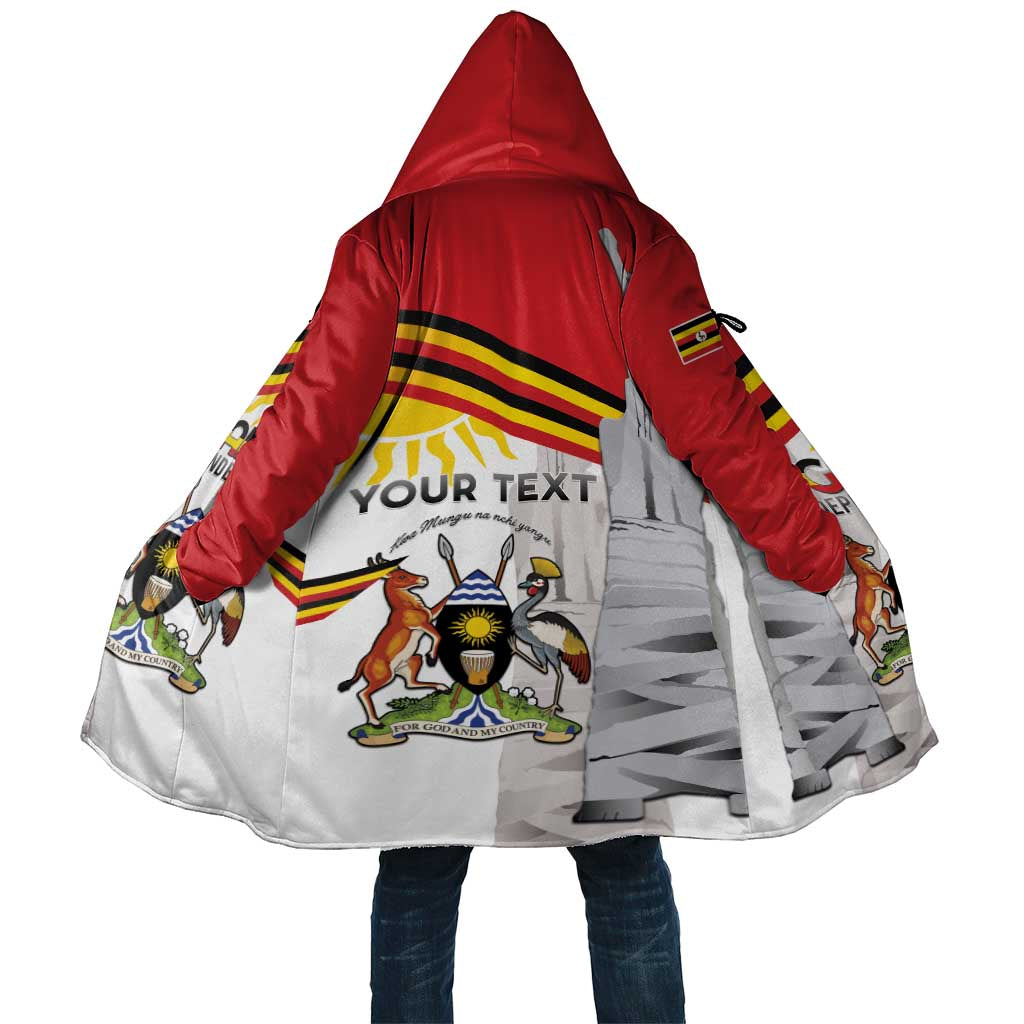 Personalized Uganda Independence Day Cloak Independence Monument - Coat Of Arms