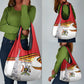 Uganda Independence Day Grocery Bag Independence Monument - African Pride