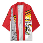 Personalized Uganda Independence Day Kimono Independence Monument - Coat Of Arms