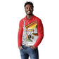 Uganda Independence Day Personalized Long Sleeve Polo Shirt Independence Monument - African Pride