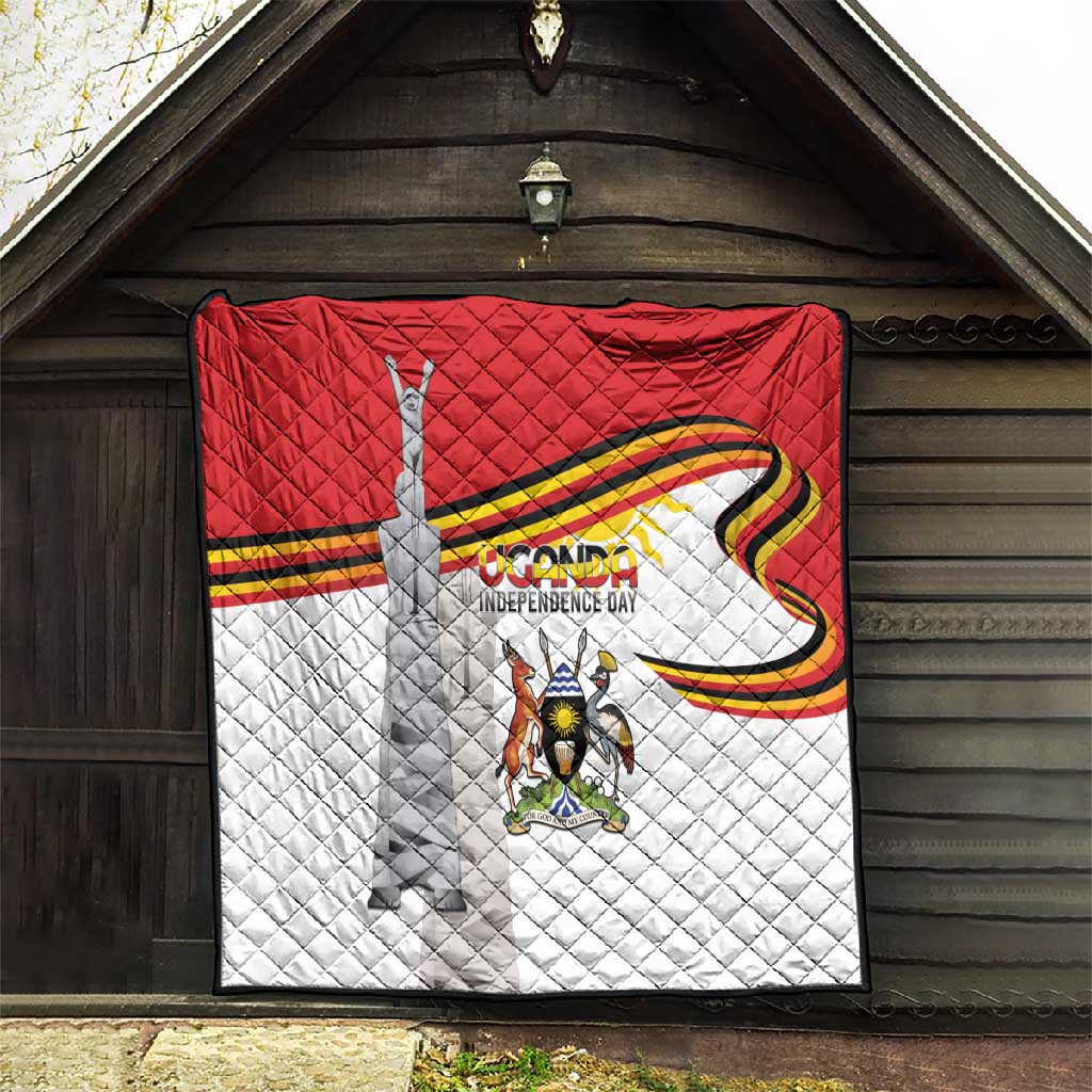 Uganda Independence Day Quilt Independence Monument - African Pride