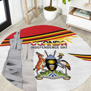 Uganda Independence Day Round Carpet Independence Monument - African Pride