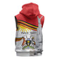 Uganda Independence Day Personalized Sleeveless Zip Hoodie Independence Monument - African Pride