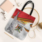 Uganda Independence Day Tote Bag Independence Monument - Coat Of Arms