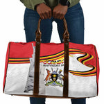 Uganda Independence Day Travel Bag Independence Monument - Coat Of Arms