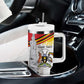 Uganda Independence Day Personalized Tumbler With Handle Independence Monument - African Pride