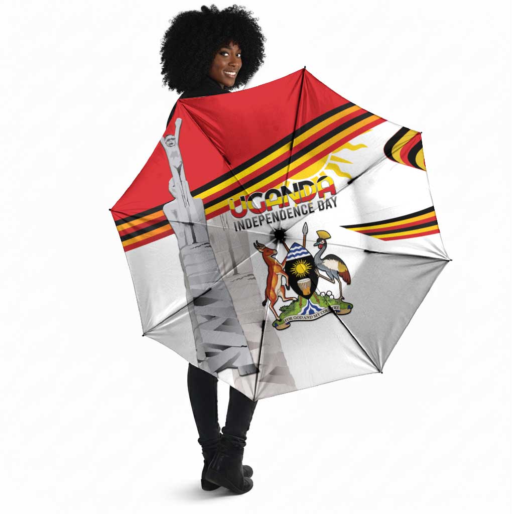 Uganda Independence Day Umbrella Independence Monument - Coat Of Arms