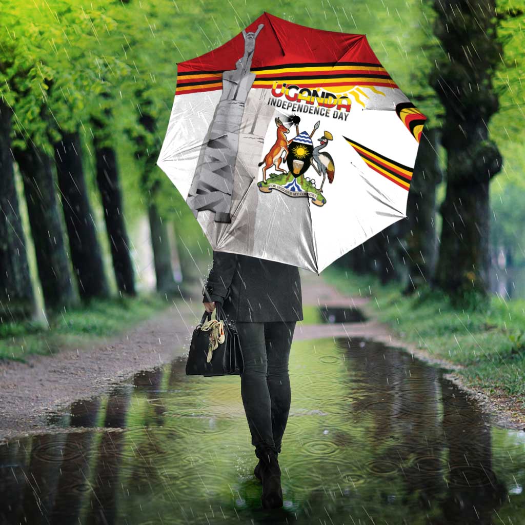 Uganda Independence Day Umbrella Independence Monument - Coat Of Arms