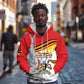 Uganda Independence Day Personalized Zip Hoodie Independence Monument - African Pride