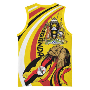 Jamhuri ya Uganda Basketball Jersey Happy Independence Day LT15