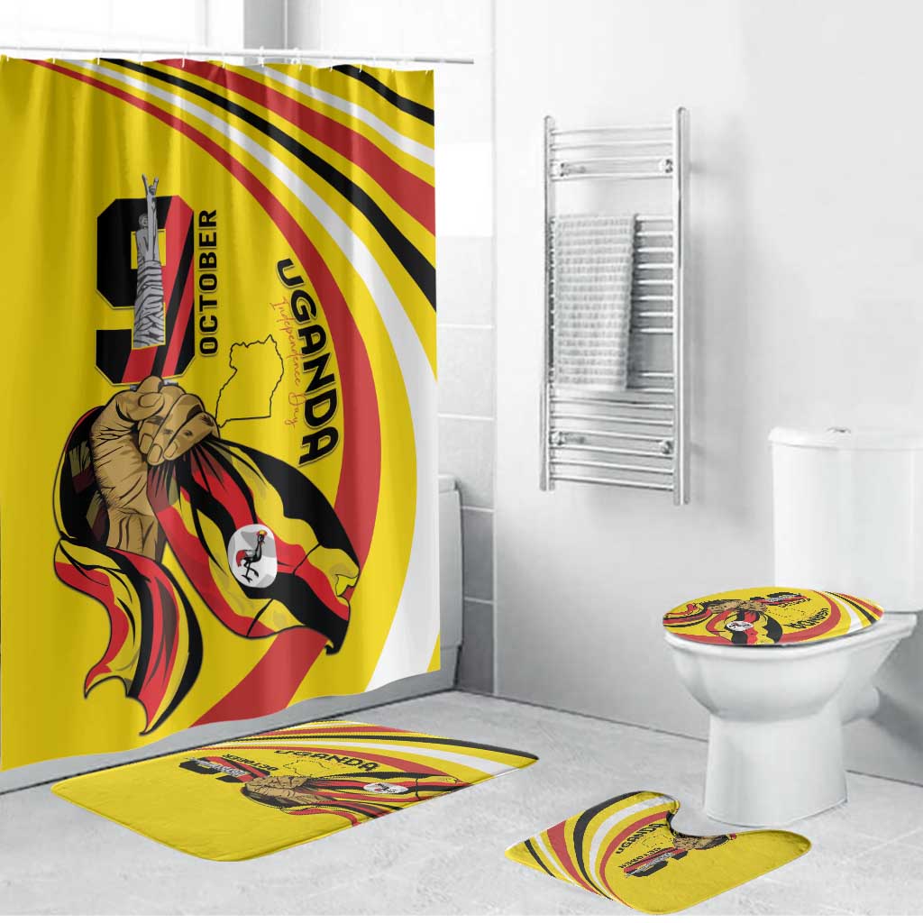 Uganda Bathroom Set 63rd Anniversary Of Independence