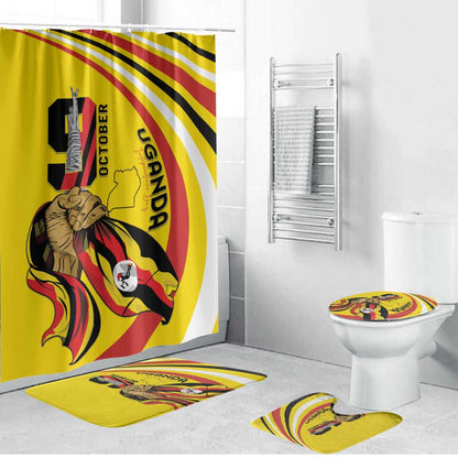 Uganda Bathroom Set 63rd Anniversary Of Independence
