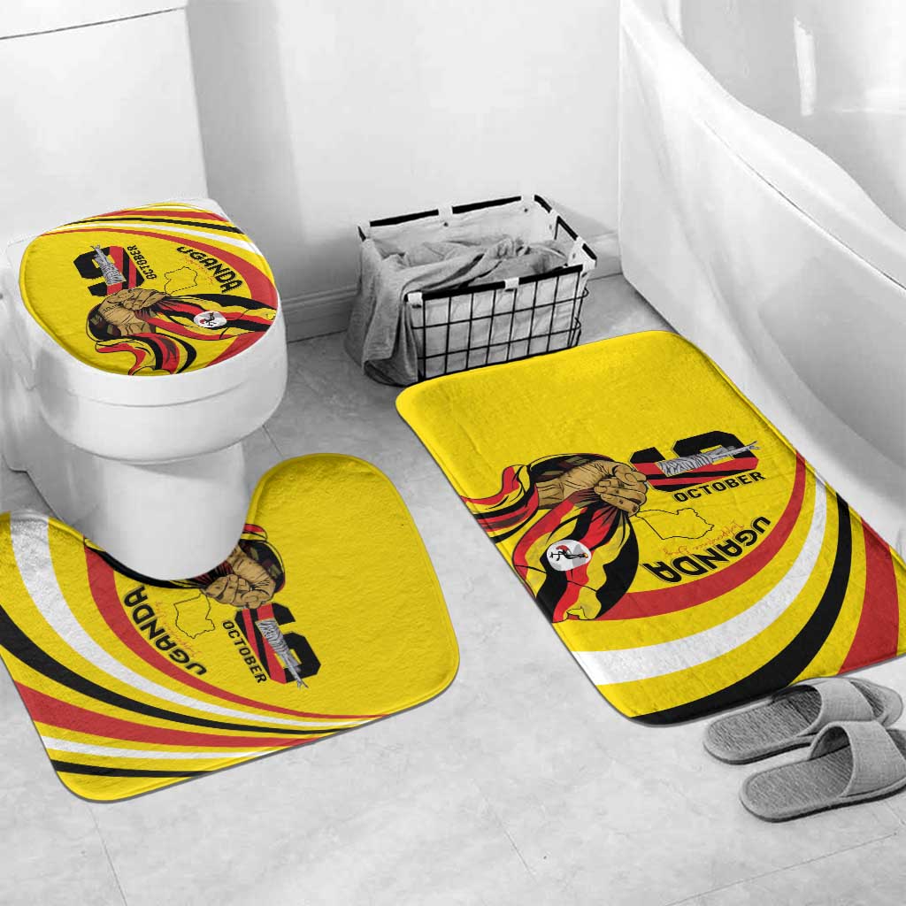 Uganda Bathroom Set 63rd Anniversary Of Independence
