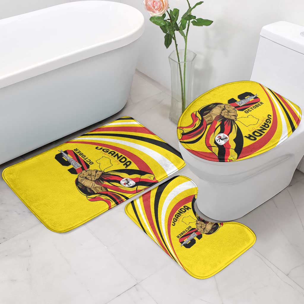 Uganda Bathroom Set 63rd Anniversary Of Independence