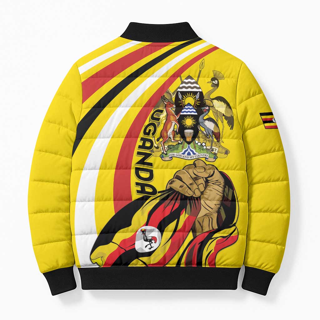 Uganda Bomber Puffer Jacket 63rd Anniversary Of Independence