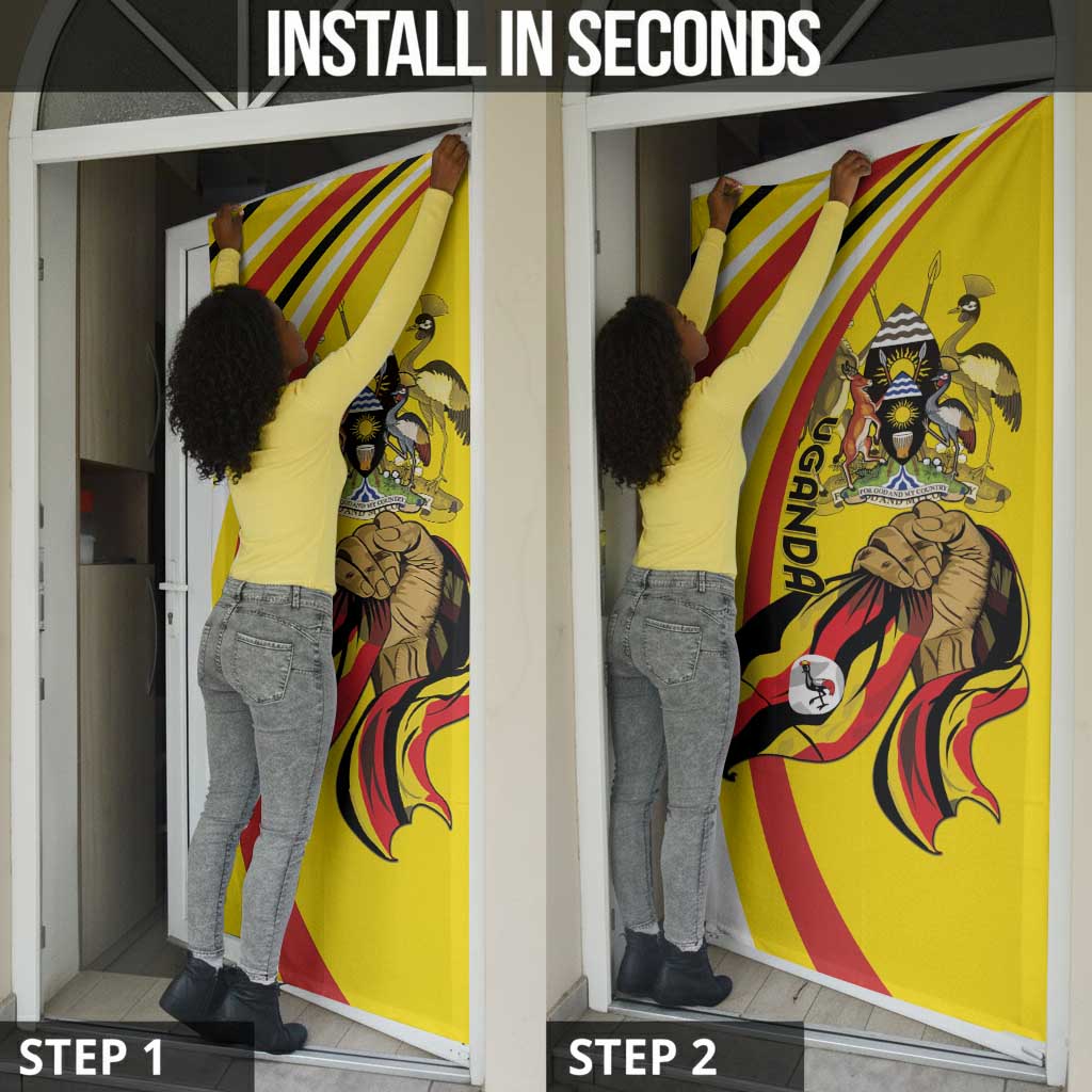 Uganda Door Cover 63rd Anniversary Of Independence
