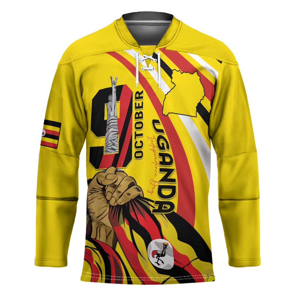 Uganda Hockey Jersey 63rd Anniversary Of Independence
