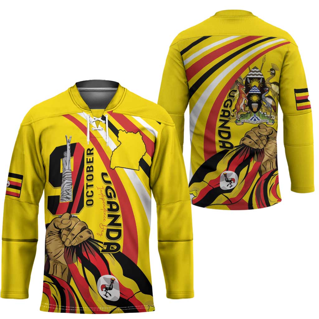 Uganda Hockey Jersey 63rd Anniversary Of Independence